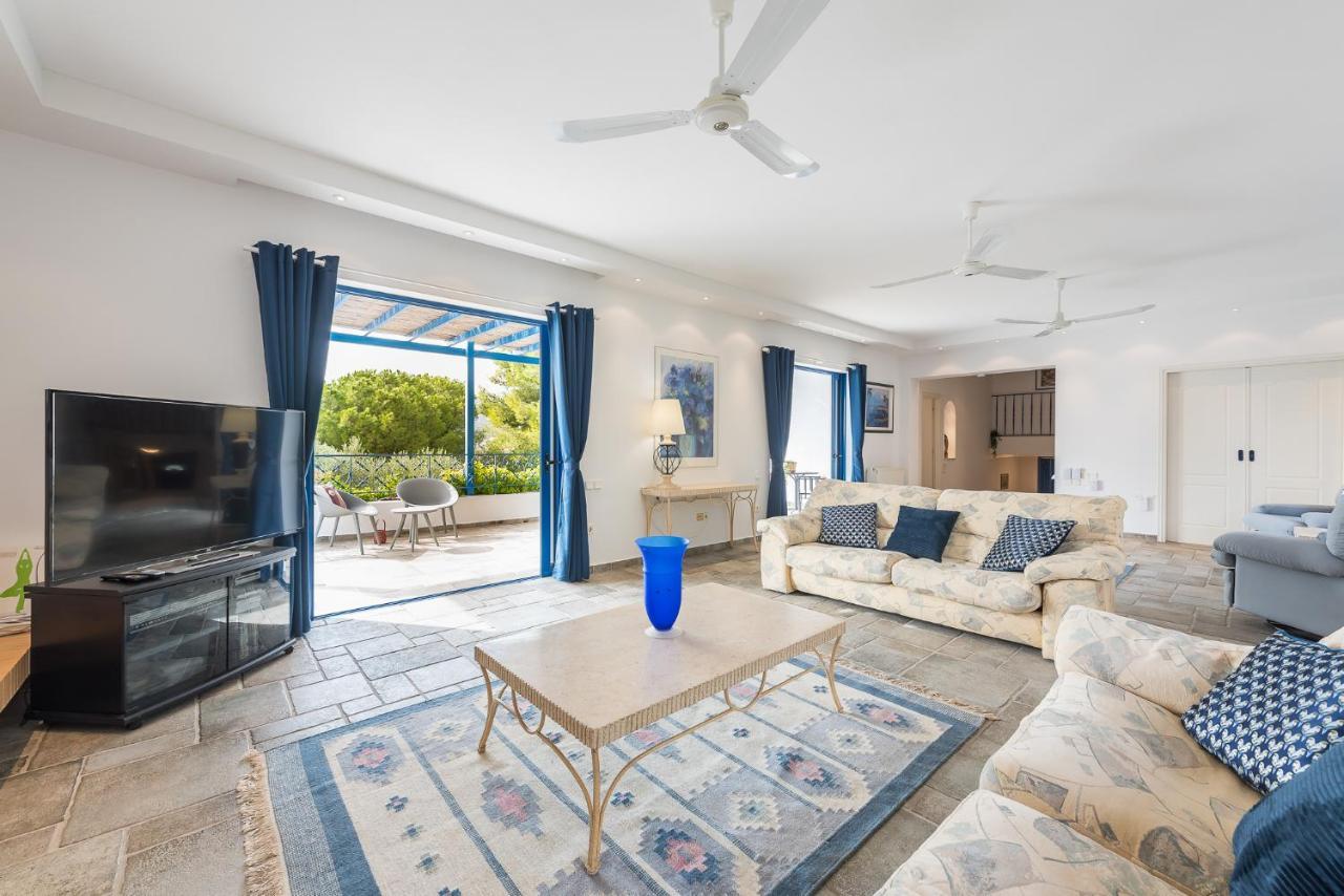 Summer Villa Pasiphae Private Pool - Bbq -Beach 2Min ซูนิโอ ภายนอก รูปภาพ