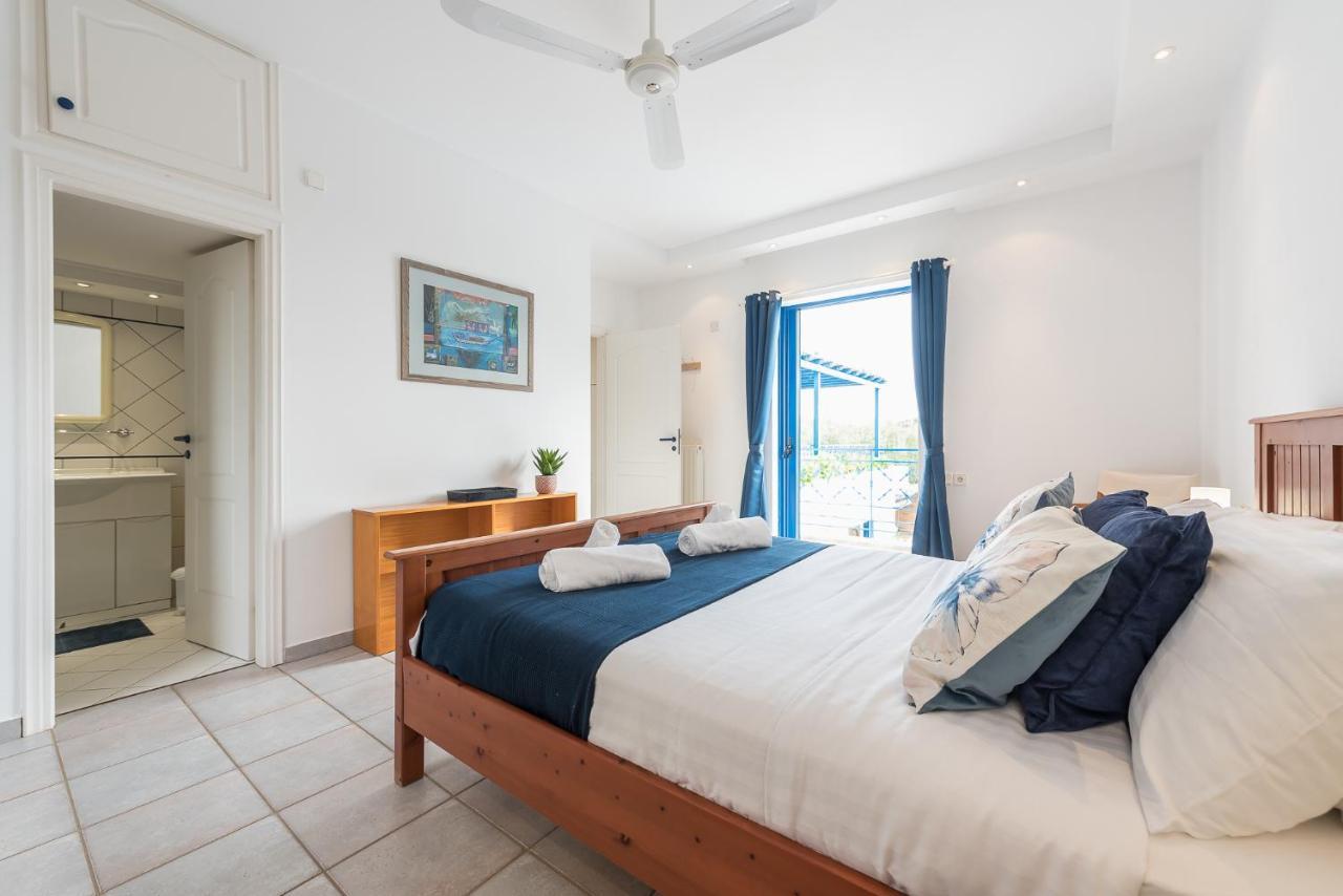 Summer Villa Pasiphae Private Pool - Bbq -Beach 2Min ซูนิโอ ภายนอก รูปภาพ